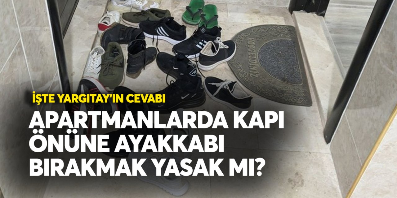 Apartmanlarda Kapı Önüne Ayakkabı Bırakmak Yasak Mı?